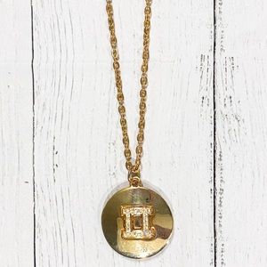 18” Goldtone Gemini Necklace